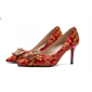 elegant wedding shoes woman red MA